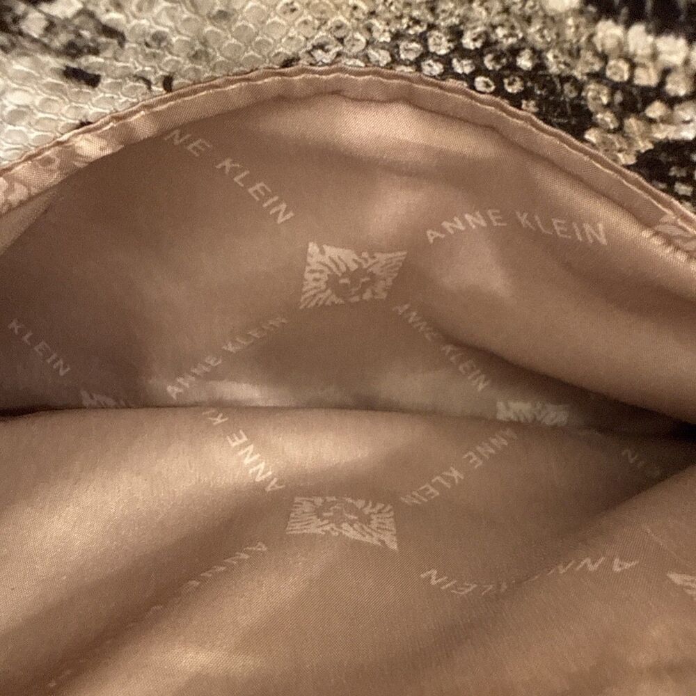 Anne Klein, Python Faux Leather Euc Crossbody Pur… - image 8